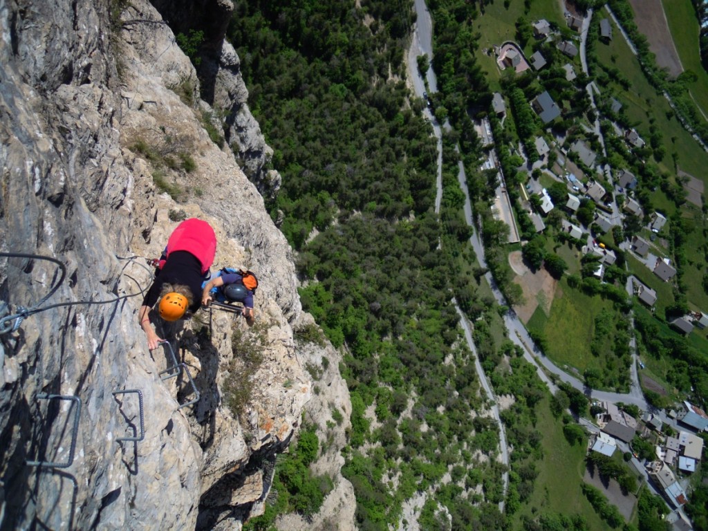 Sorties sportives Via ferrata Vigneaux