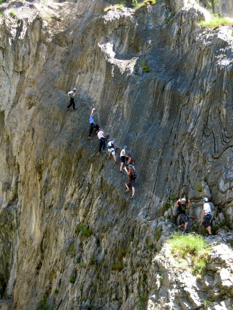 Via ferrata Durance, plusieurs parcours sportifs