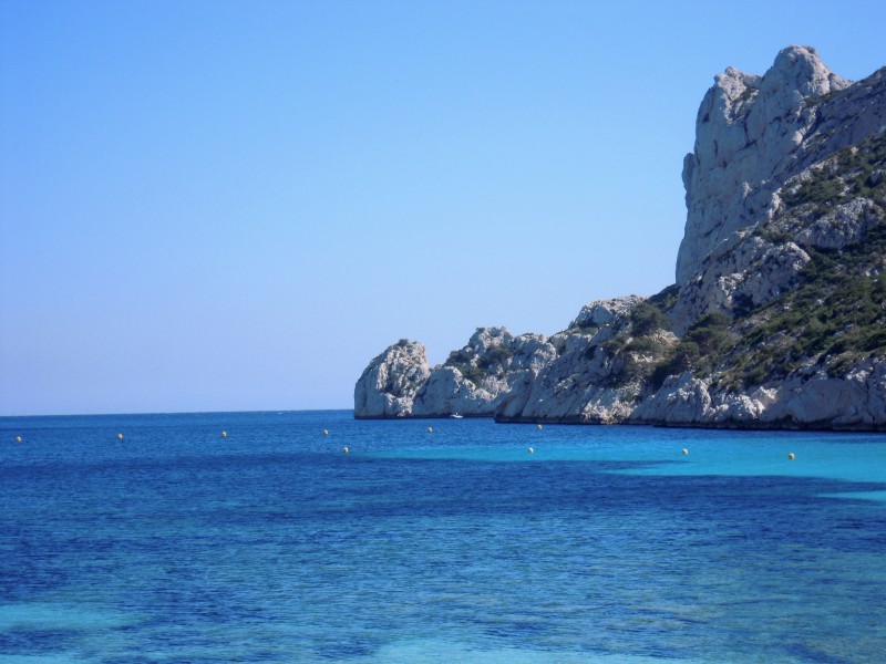 Calanques escalade à Sormiou