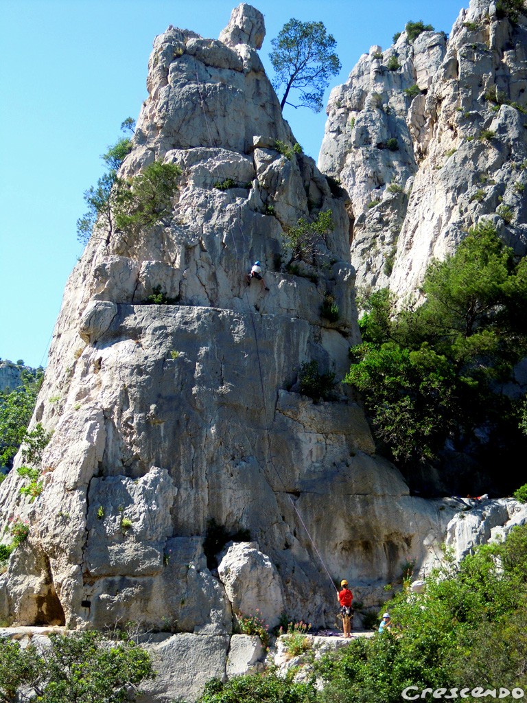 Stage Escalade Jeune - Escalade dans le Parc National des Calanques