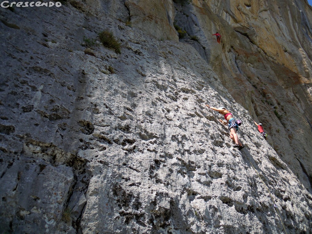 Céüse facile à la grande face