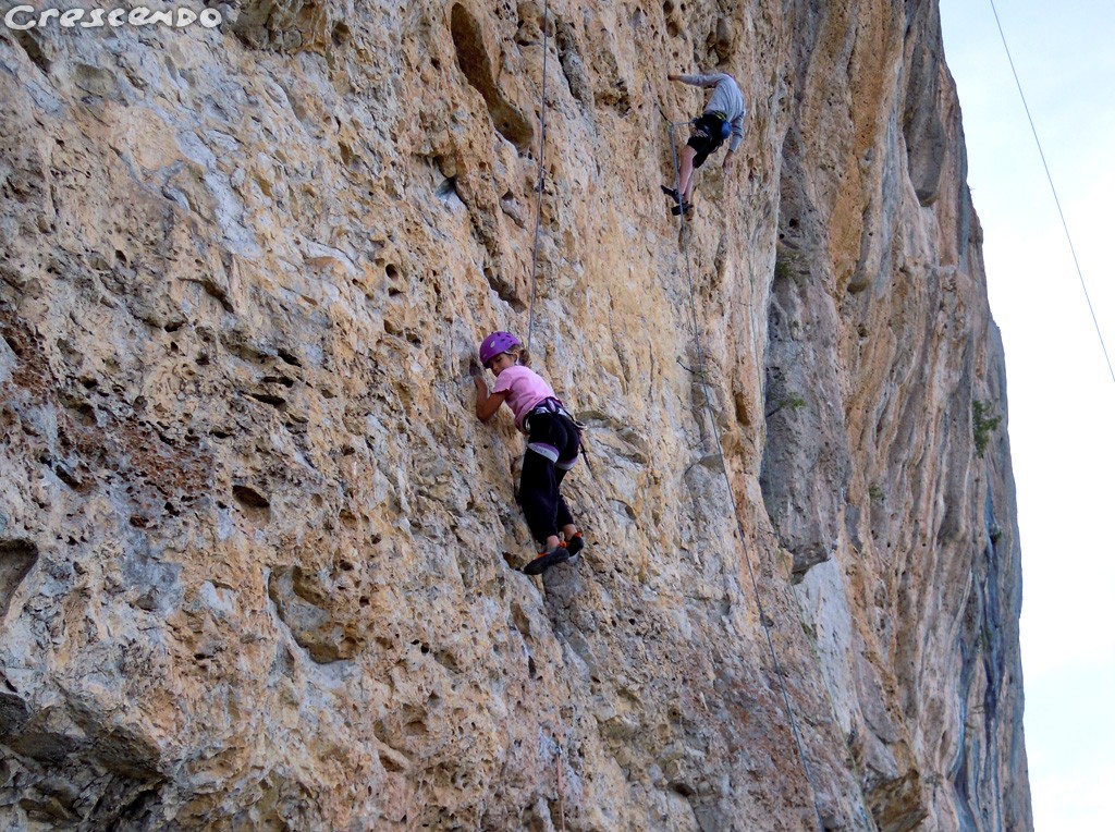 Céüse, grande face