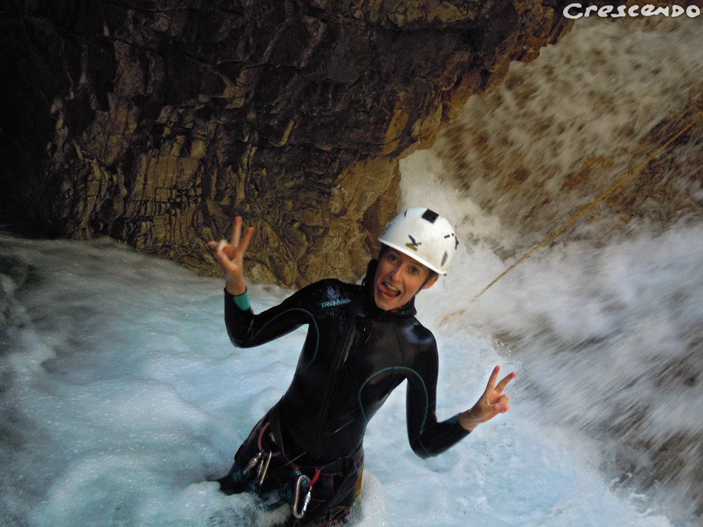 canyon débutant, canyoning famille