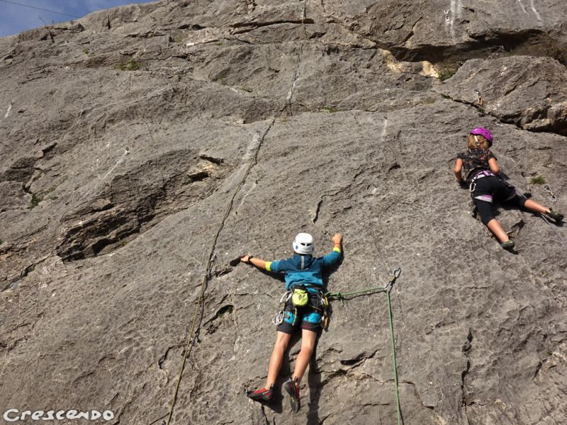 CAF d'Embrun - stage d'escalade pour les jeunes