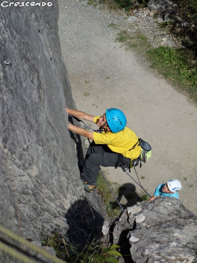 CAF d'Embrun - cours d'escalade