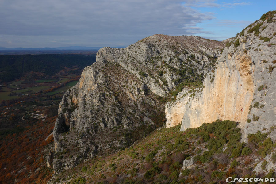 Verdon - Courchon - Stage d'escalade en falaise
