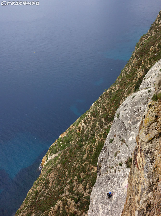 Cap Canaille - syndrome de lime - Grandes voies escalade avec un encadrement personnalisé