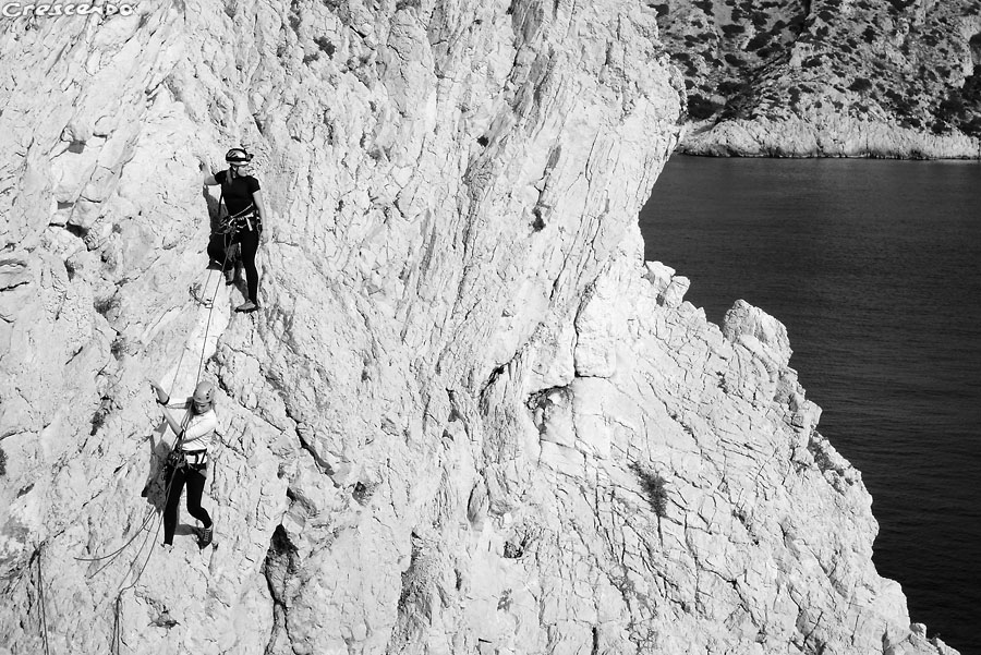 Stage d'escalade dans les Calanques - Bec de Sormiou