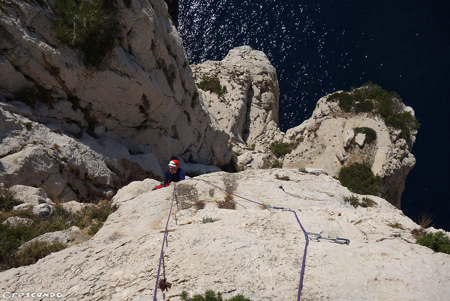 Moniteur d'escalade Calanques - Vide et Eau