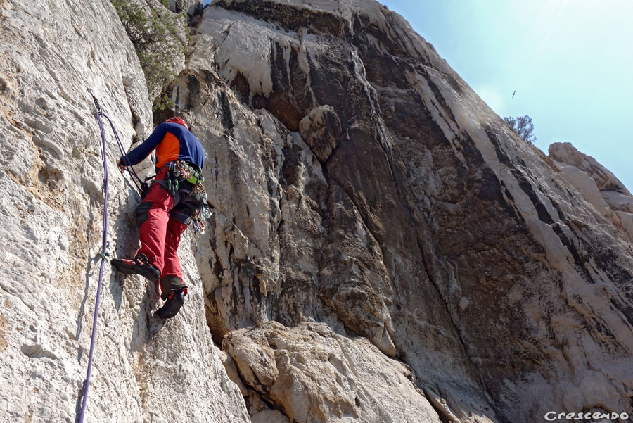 Stage escalade dans les Calanques à Marseille