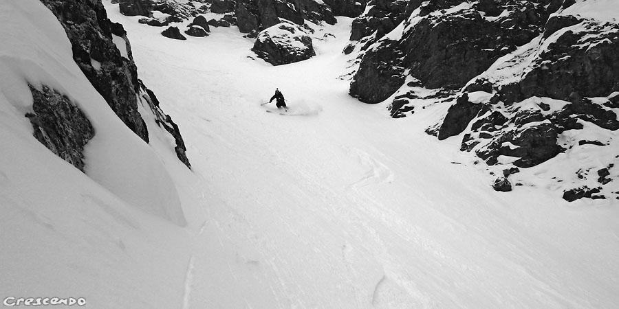 couoir Baïonnette Queyras