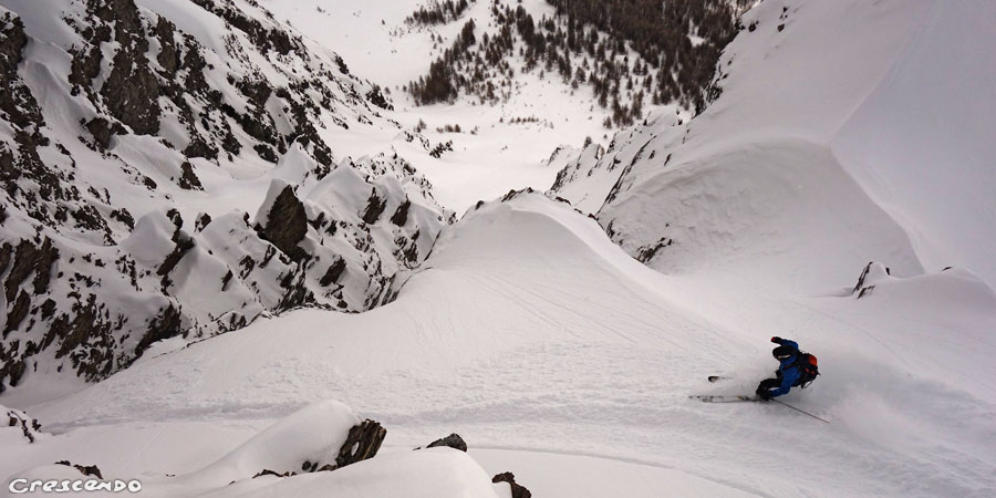 Pic de Château Renard couloir