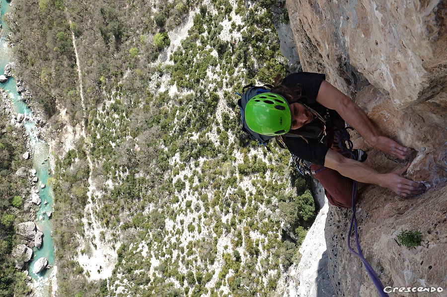 La Ula Verdon - Grandes voies escalade avec un encadrement personnalisé