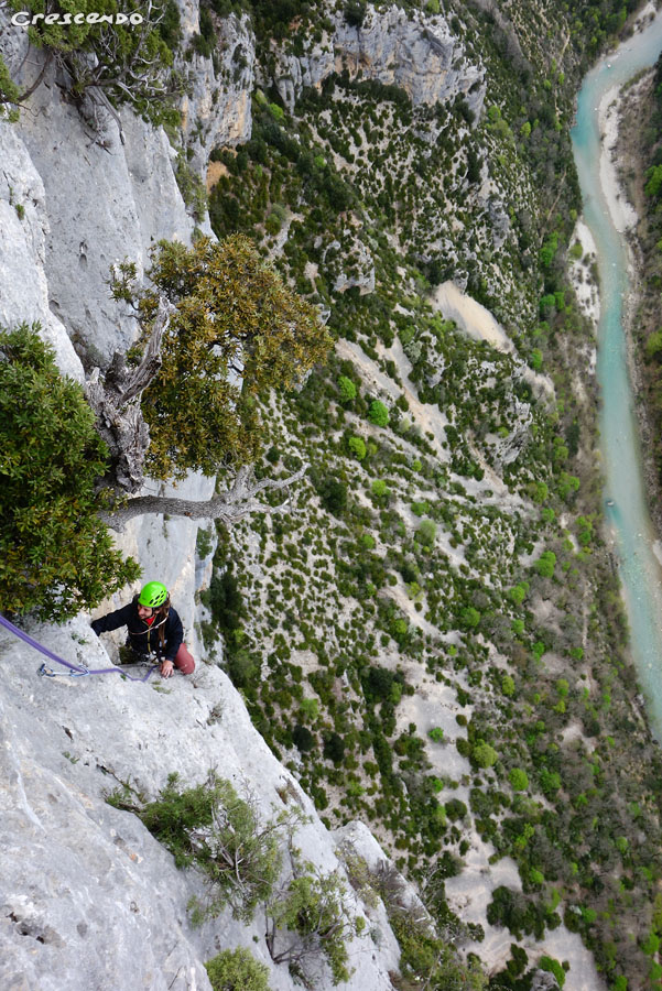 Verdon, Caquous - stages encadrés par un moniteur
