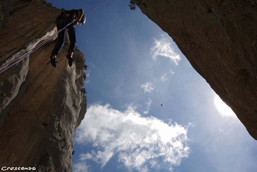 Verdon stage d'escalade