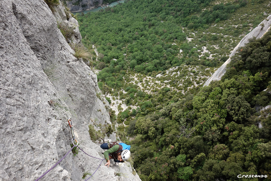 escalade gorges du verdon