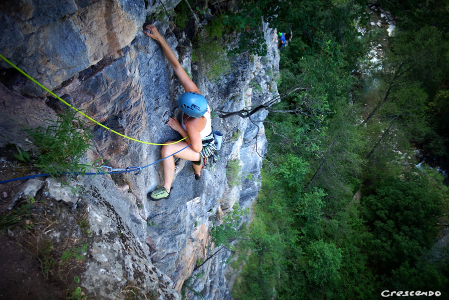 escalade, grande voie, hautes alpes