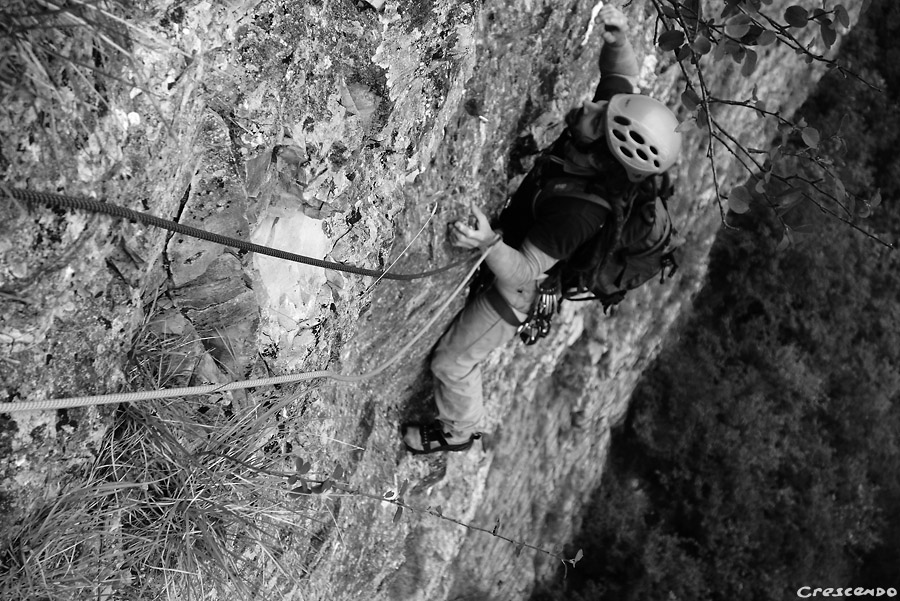 escalade, gillardes, flamme, paroi