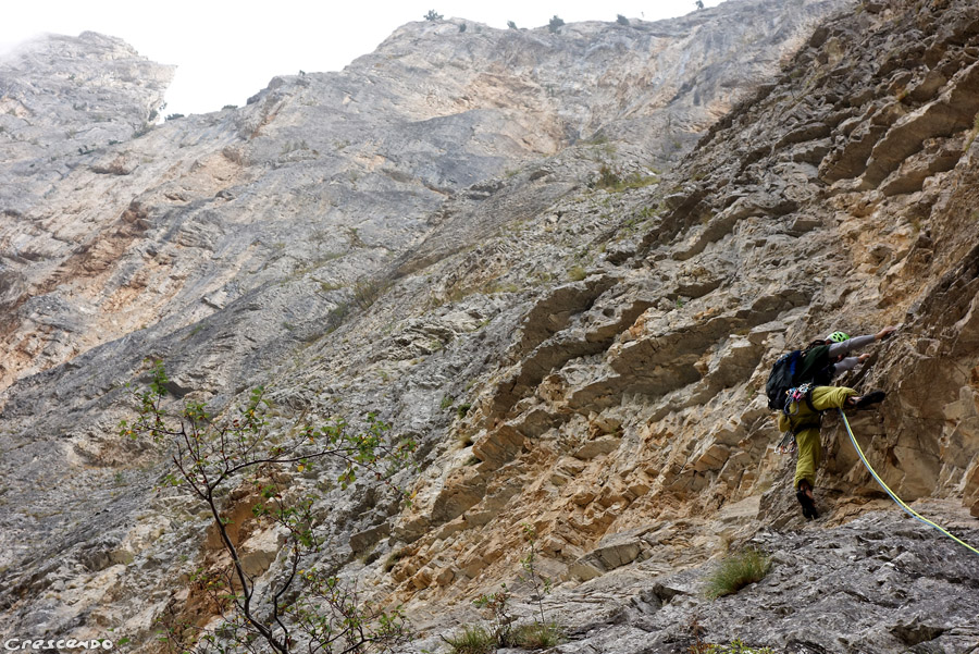 paroi calcaire, escalade, gillardes_flamme