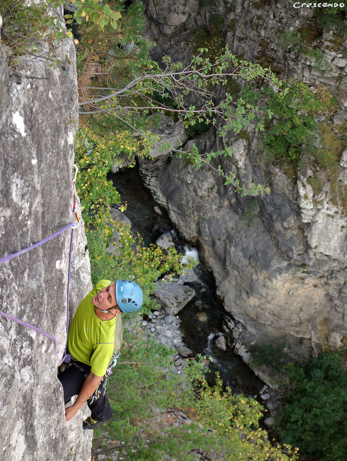escalade dans les hautes-alpes, grande voie, séjour
