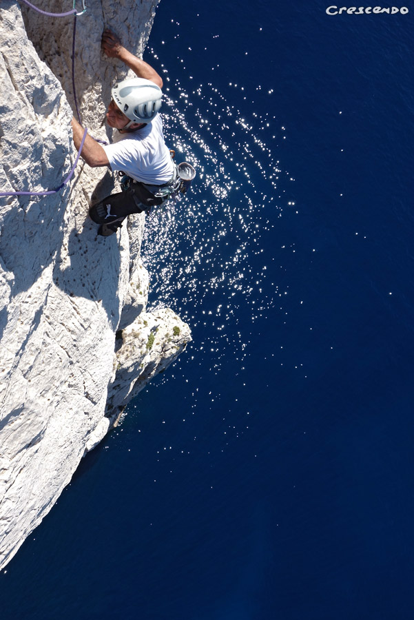 week-end Calanques, grande voie