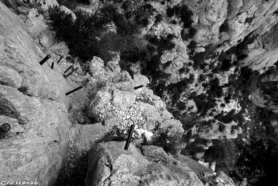 Verdon, accès grande voie, insolite