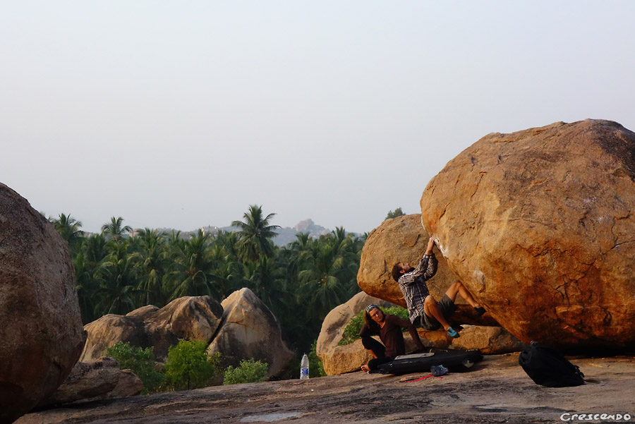 bloc à Hampi, Hampi boulder trip, trip à Hampi