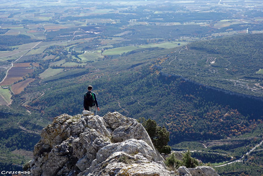 Sainte Victoire, escalade en terrain d'aventure