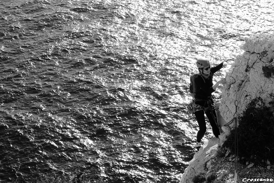 grandevoie, escalade calanques