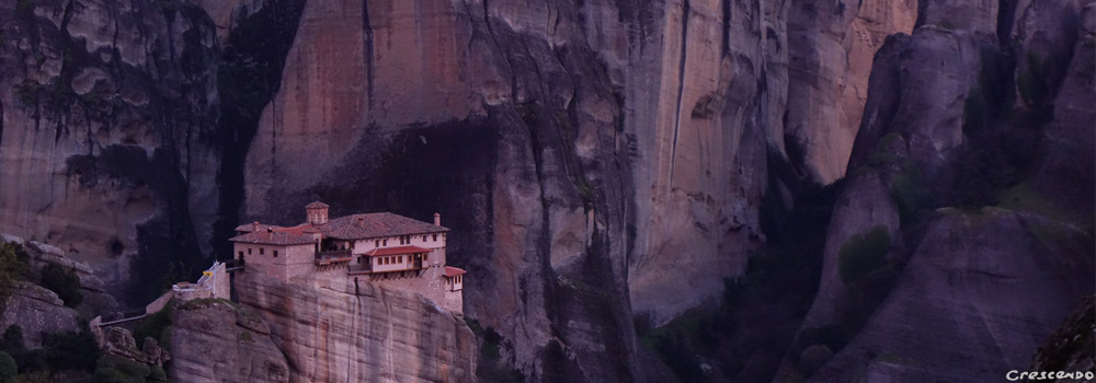 escalade aux Météores, escalade en grande voie, monastère Grèce