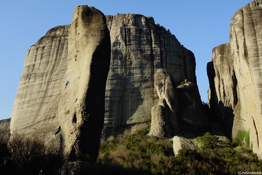 Escalade Météores, grimpe Météores, stage escalade
