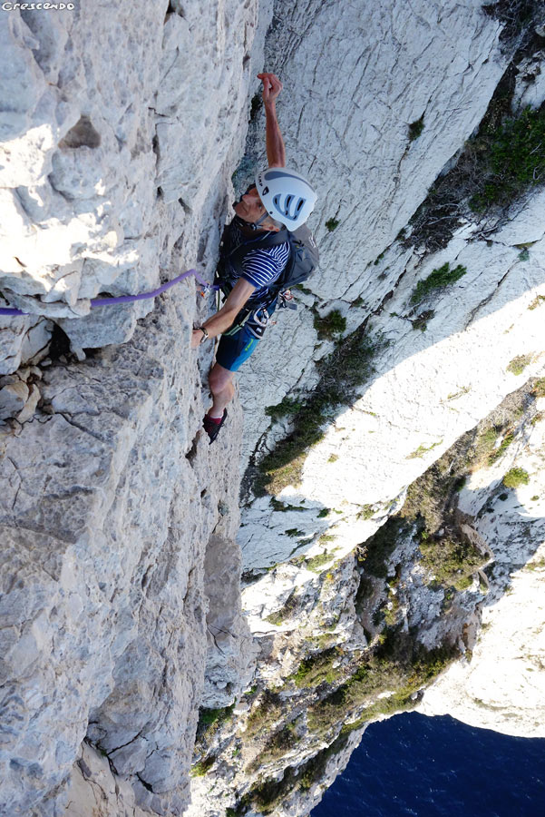 moniteur escalade Calanques, séjour Calanques