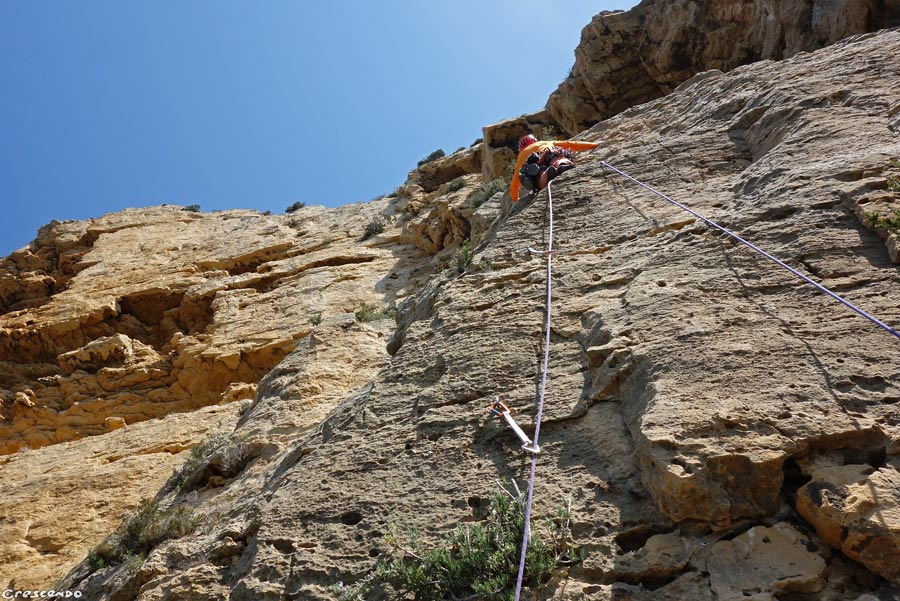 Esacalde Ciao Bella, moniteur escalade