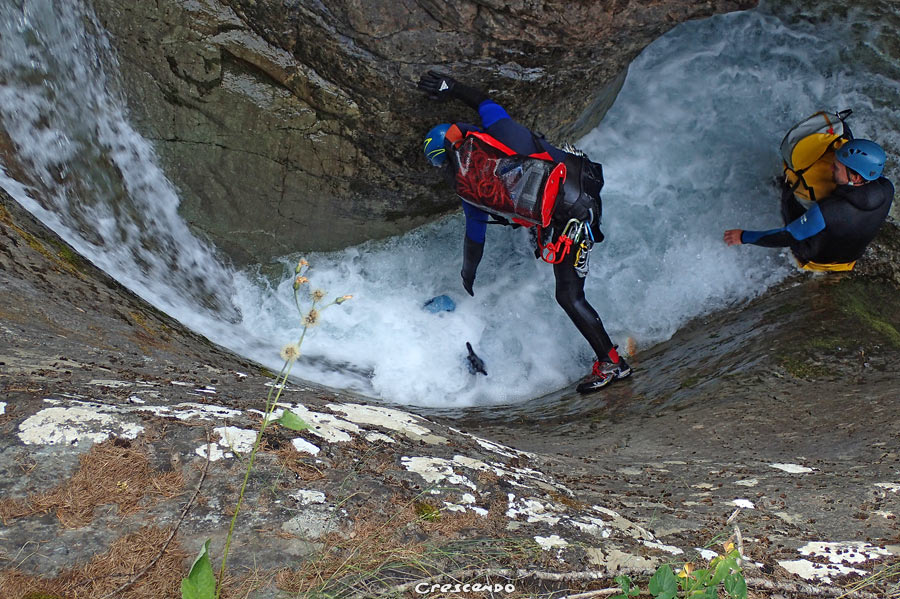 Canyon des Oules, Canyon sportif, Canyoning oules, canyon sportif embrun