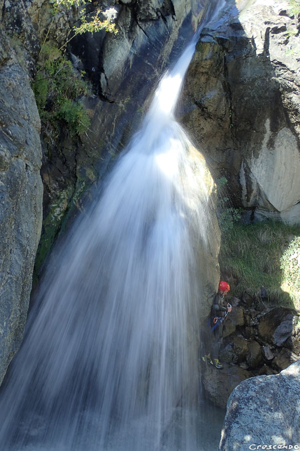 canyon Eychauda, canyoning Eychauda, canyon Vallouise