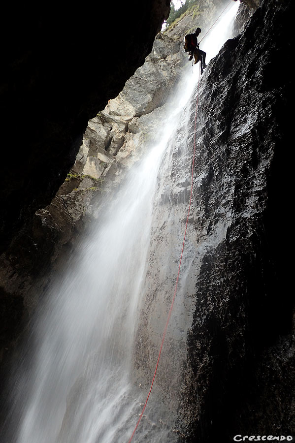 Canyoning formation, canyon Hautes-Alpes, guide canyon