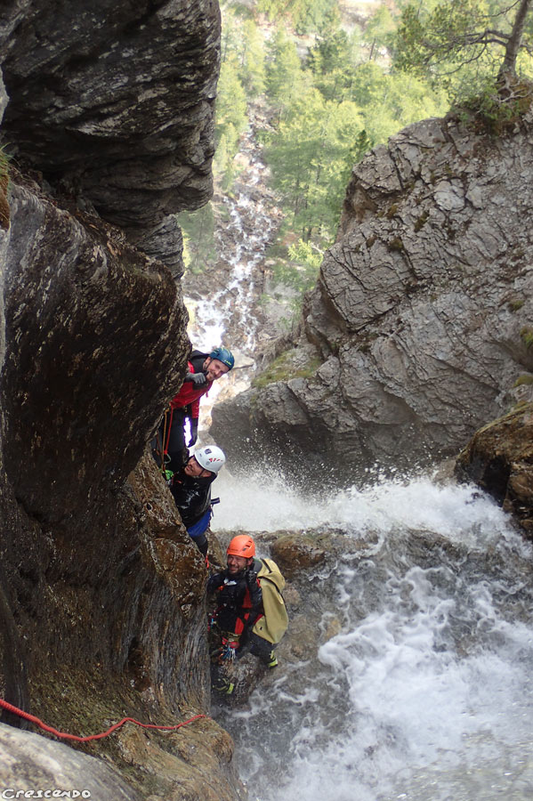 canyoning hautes-alpes, canyon 05, stage canyoning, guide canyon