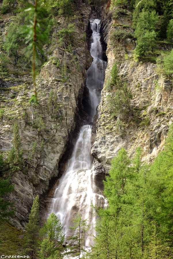 Pisse, Ceillac, Cascades Miroir, canyoning