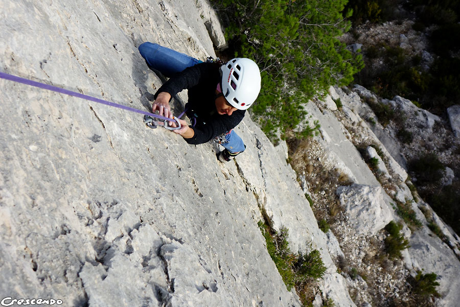tête de la Mounine, calcaire des Calanques