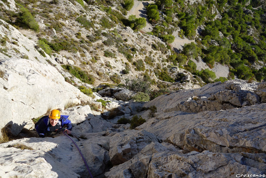 Saint Michel d'eau douce, les Goudes escalade