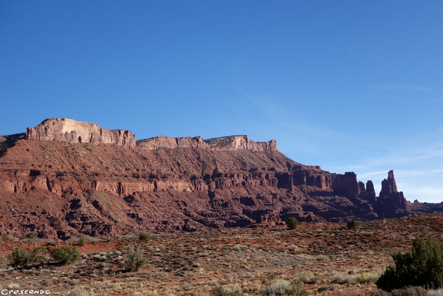 Colorado falaise, Moab escalade