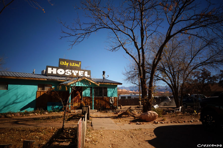 Lizard Hostel, gîte Moab