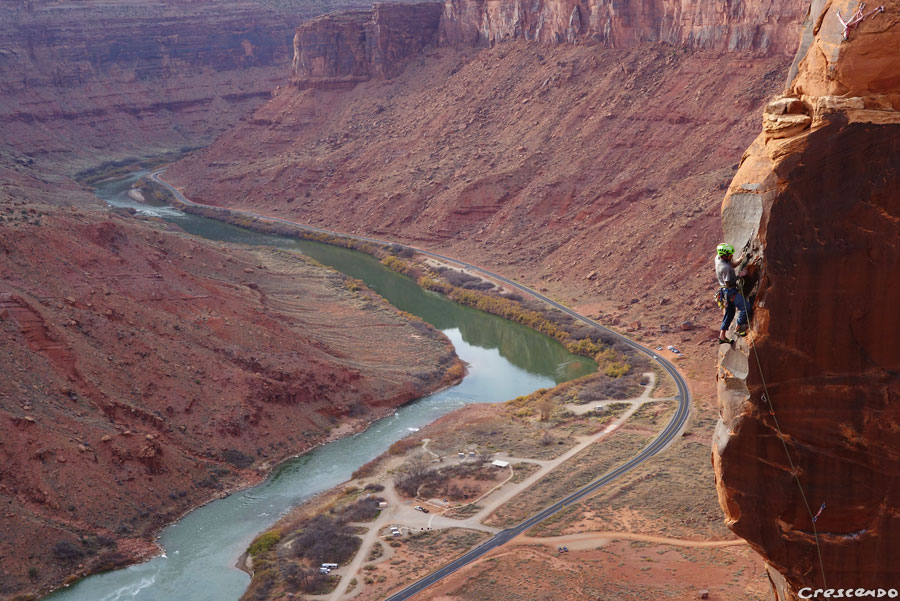 Colorado escalade, grimper aux Etats-Unis, grimpe autour de Moab