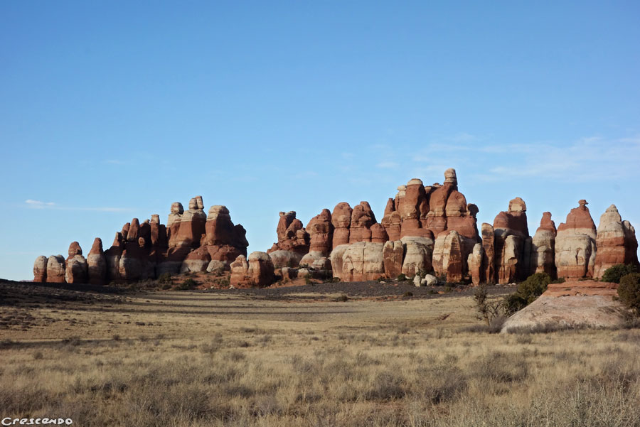 Needles, Canyonlands landscape