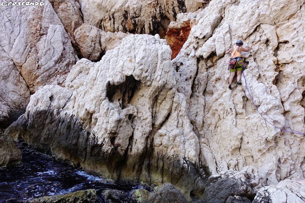bec de Sormiou, escalade Sormiou