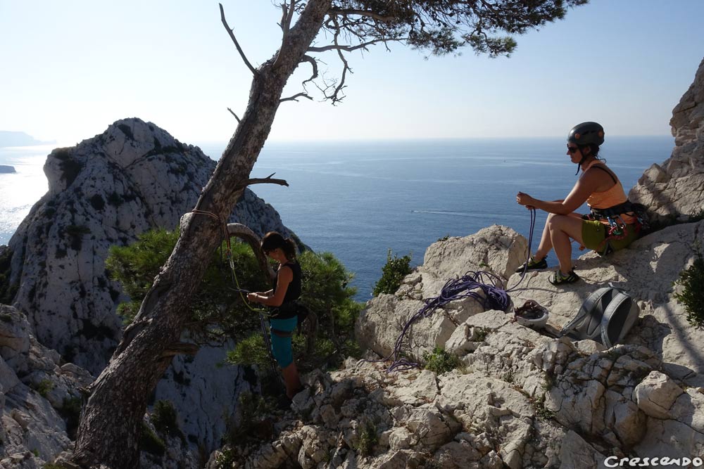 grimper en grande voie, escalade grande voie