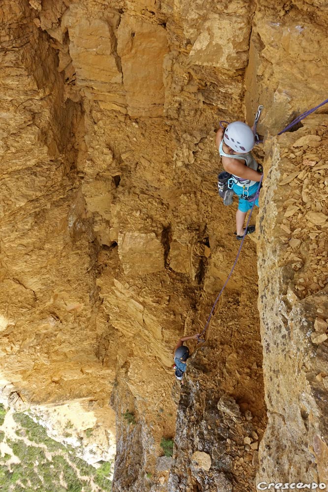 escalade Jas de la Penna, grimper en Provence