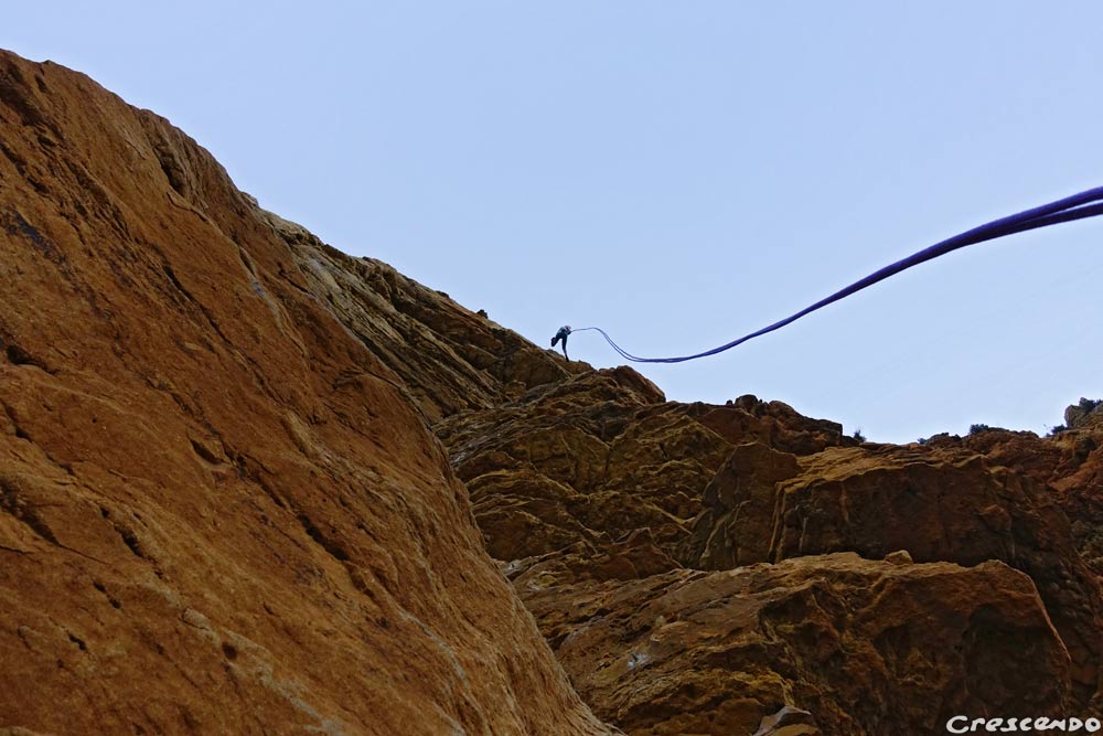 grimper dans les Calanques