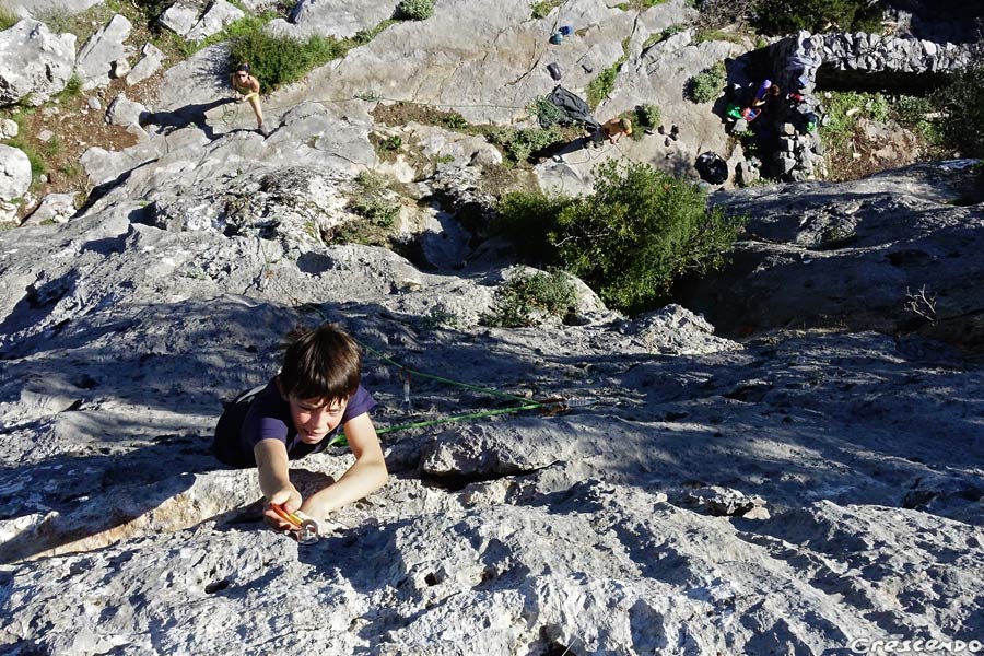 initation escalade, séjour grimpe Peloponèse