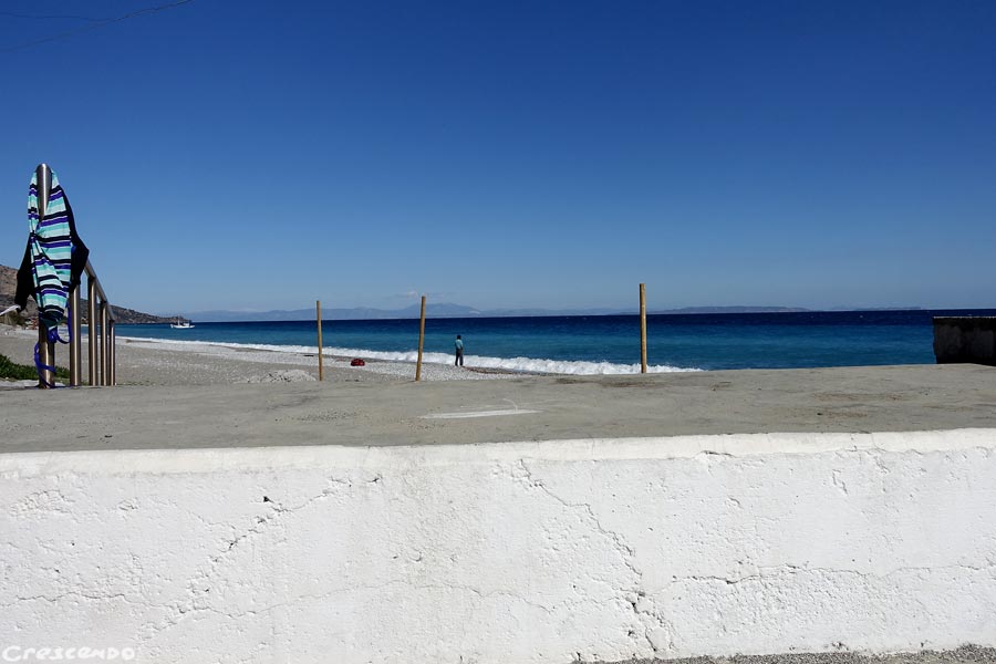 Leonidio beach, stage leonidio